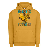 Pigment Peanut Butter created with a purpose Urban Hoodie - texasbilliewilder
