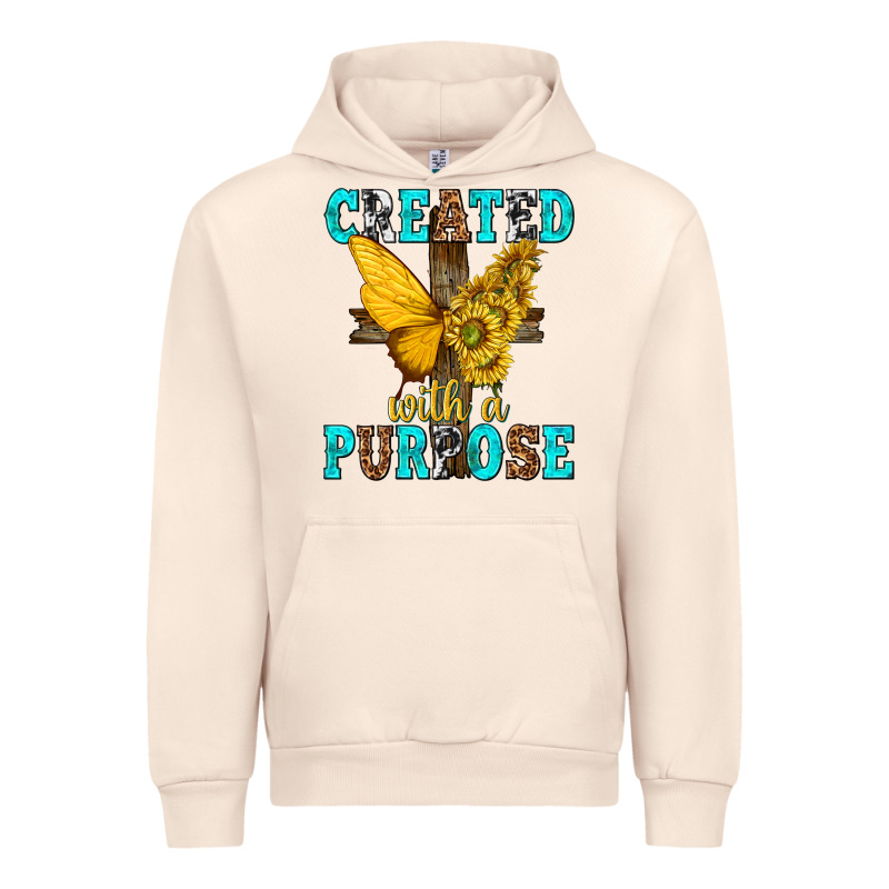 Created With A Purpose Urban Hoodie by texasbilliewilder | Teevron
