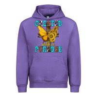 Tulip created with a purpose Urban Hoodie - texasbilliewilder