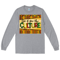 Heather Grey do it for the culture juneteenth tumbler Long Sleeve Tee - BarkalooDesign