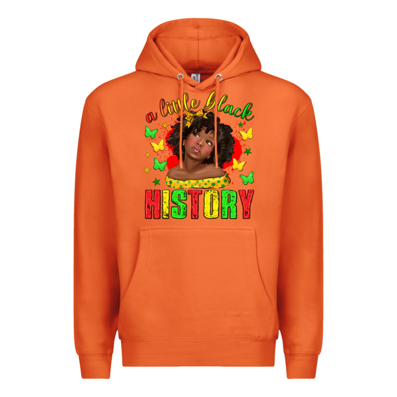 A Little Black History With Girl Juneteenth Premium Hoodie by texasbilliewilder | Teevron