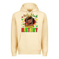 Pina Colada a little black history with girl juneteenth Premium Hoodie - texasbilliewilder