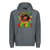 Rock a little black history with girl juneteenth Premium Hoodie - texasbilliewilder