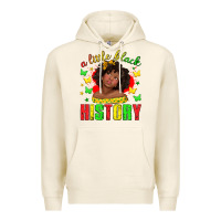 Tofu a little black history with girl juneteenth Premium Hoodie - texasbilliewilder