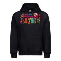 Black proud latina Urban Hoodie - Zillion Design Studio