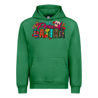 Emerald proud latina Urban Hoodie - Zillion Design Studio