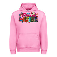Fuchsia Pink proud latina Urban Hoodie - Zillion Design Studio