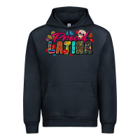 Navy proud latina Urban Hoodie - Zillion Design Studio