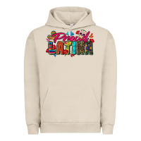 Pigment French Oak proud latina Urban Hoodie - Zillion Design Studio