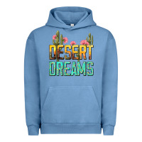 Pigment Pebble Blue desert dreams tbw Urban Hoodie - texasbilliewilder