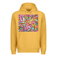 Mustard Easter bunny carrot and quail egg Premium Hoodie - RanaPortraitStore