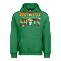 Emerald dont worry ive had both my shots Urban Hoodie - texasbilliewilder