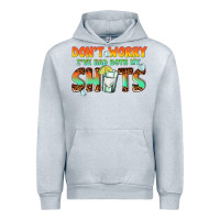 Heather Grey dont worry ive had both my shots Urban Hoodie - texasbilliewilder
