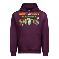 Mauve Wine dont worry ive had both my shots Urban Hoodie - texasbilliewilder