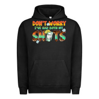 Pigment Black dont worry ive had both my shots Urban Hoodie - texasbilliewilder