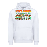 White dont worry ive had both my shots Urban Hoodie - texasbilliewilder