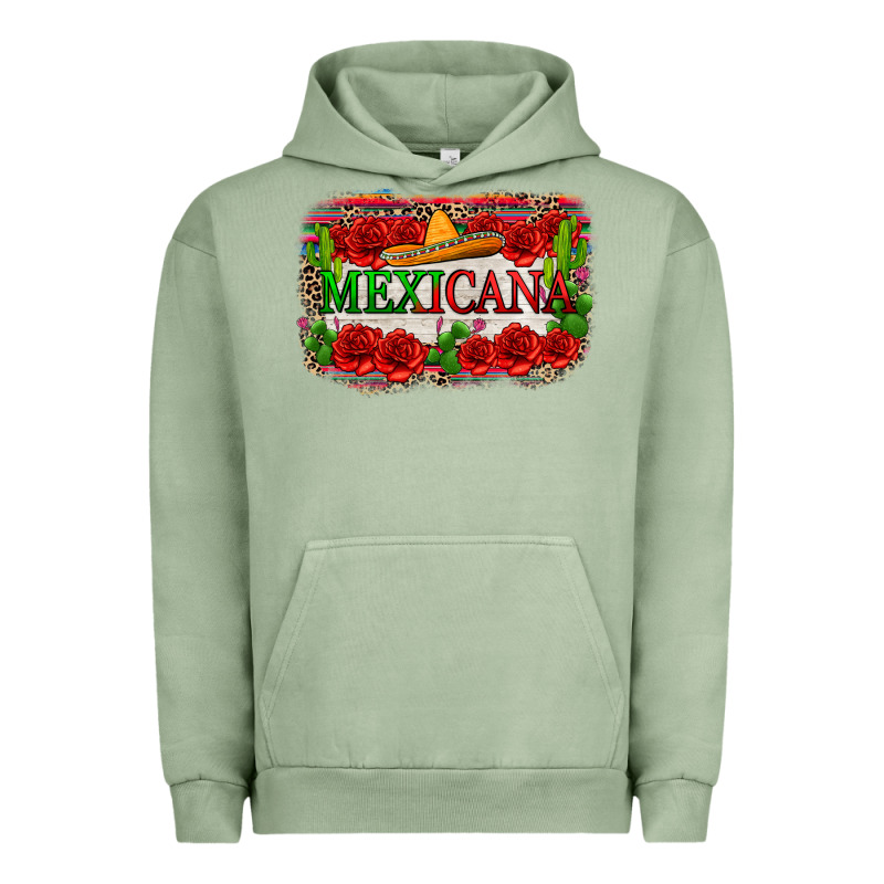 Mexicana Urban Hoodie by Zillion Design Studio | Teevron