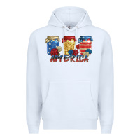 White america mason jar Premium Hoodie - Zillion Design Studio