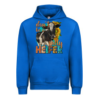 Cobalt dont be a salty heifer with sunflowers Urban Hoodie - texasbilliewilder