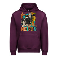 Mauve Wine dont be a salty heifer with sunflowers Urban Hoodie - texasbilliewilder