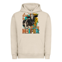 Pigment French Oak dont be a salty heifer with sunflowers Urban Hoodie - texasbilliewilder