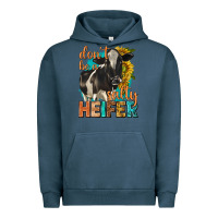 Pigment Midnight Navy dont be a salty heifer with sunflowers Urban Hoodie - texasbilliewilder