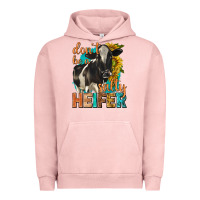 Pigment Salmon dont be a salty heifer with sunflowers Urban Hoodie - texasbilliewilder