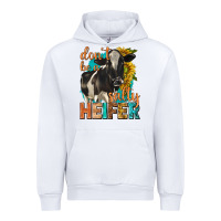 White dont be a salty heifer with sunflowers Urban Hoodie - texasbilliewilder