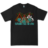 Black Christmas With Tribe Premium Tee - CowhideDigitalArt