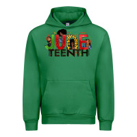 Emerald JUNE TEENTH Urban Hoodie - Zillion Design Studio