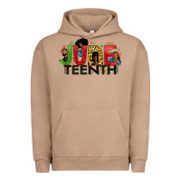 Pigment Burro JUNE TEENTH Urban Hoodie - Zillion Design Studio