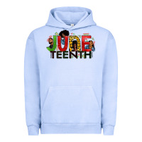 Pigment Grape Ice JUNE TEENTH Urban Hoodie - Zillion Design Studio