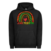Pigment Black juneteenth rainbow Urban Hoodie - Zillion Design Studio