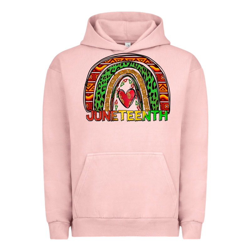 Juneteenth Rainbow Urban Hoodie by Zillion Design Studio | Teevron
