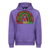 Tulip juneteenth rainbow Urban Hoodie - Zillion Design Studio