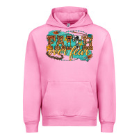 Fuchsia Pink faith over fear Urban Hoodie - texasbilliewilder