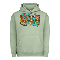 Pigment Oil Green faith over fear Urban Hoodie - texasbilliewilder