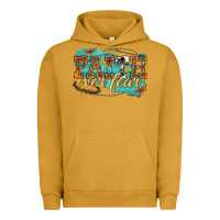 Pigment Peanut Butter faith over fear Urban Hoodie - texasbilliewilder