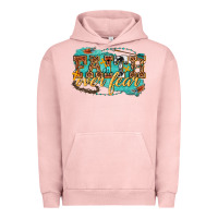 Pigment Salmon faith over fear Urban Hoodie - texasbilliewilder