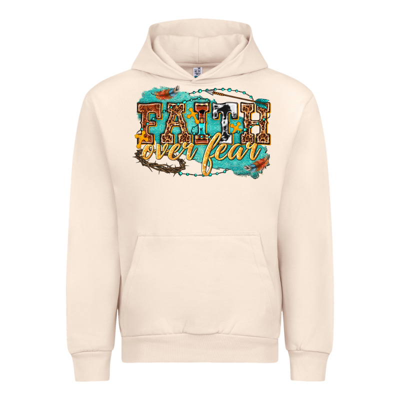 Faith Over Fear Urban Hoodie by texasbilliewilder | Teevron