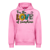Fuchsia Pink for the love of sunshine Urban Hoodie - texasbilliewilder