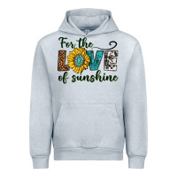 Heather Grey for the love of sunshine Urban Hoodie - texasbilliewilder