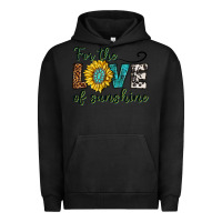 Pigment Black for the love of sunshine Urban Hoodie - texasbilliewilder