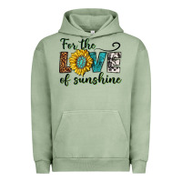 Pigment Oil Green for the love of sunshine Urban Hoodie - texasbilliewilder