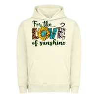 Pigment Pistachio for the love of sunshine Urban Hoodie - texasbilliewilder