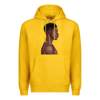 Lemon afro black man Premium Hoodie - texasbilliewilder