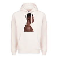 Pale Pink afro black man Premium Hoodie - texasbilliewilder
