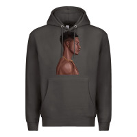 Smoke afro black man Premium Hoodie - texasbilliewilder