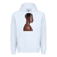 White afro black man Premium Hoodie - texasbilliewilder