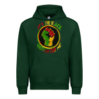 Forest Green it's the black history for me Urban Hoodie - Zillion Design Studio